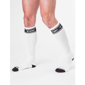 Football socks - top with inscription