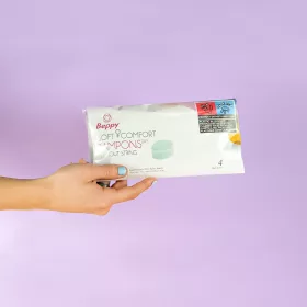 Beppy Tampon SOFT - Non-Lubricated sponge tampon - 4 pieces