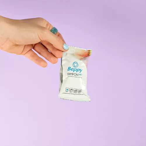 Beppy Tampon WET - Lubricated sponge tampon - 2 pieces