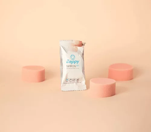 Beppy Tampon WET - Lubricated sponge tampon - 4 pieces