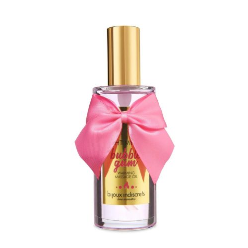 BUBBLEGUM Play Kit:- Warming massage oil 100 ml- Full body kissable massage gel 30ml- Oral Pleasure lip Gloss 13ml
