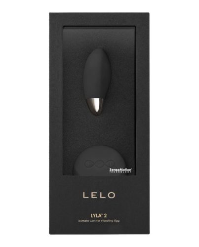 LELO - LYLA 2 INSIGNIA DESIGN EDITION FEKETE MASSZÍROZÓ TOJÁS