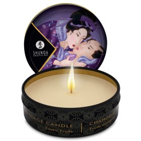   SHUNGA - MINI SIMOGATÁS CANDELIGHT-TÓL EGZOTIKUS GYÜMÖLCSÖK MASSZÁZSGYERTYA 30 ML