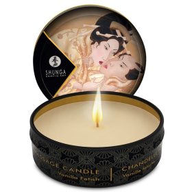  SHUNGA - MINI SIMOGATÁS CANDELIGHT VANILLA MASSAGE CANDLE 30 ML