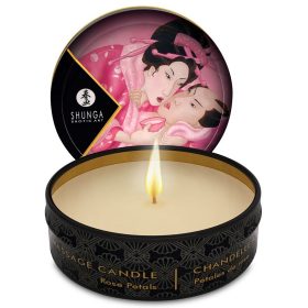   SHUNGA - MINI SIMOGATÁS CANDELIGHT ROSES MASSZÁZSGYERTYÁJA 30 ML