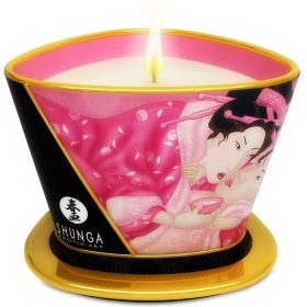   SHUNGA - MINI SIMOGATÁS CANDELIGHT-TÓL AFRODISIAC RÓZSA MASSZÁZSGYERTYA 170 ML