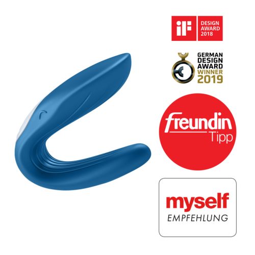 SATISFYER – PARTNER TOY BÁLNA VIBRÁTOR STIMULÁLJA MINDKÉT PARTNERT 2020-AS KIADÁS