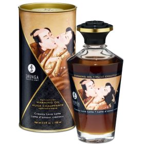 SHUNGA - KÁVÉ ÍZ, HŐHATÁSÚ MASSZÁZSOLAJ 100 ML