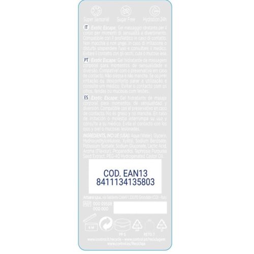 KONTROLL - 2 EN 1 MASSAGE & PLEASURE EXOTIC 200 ML