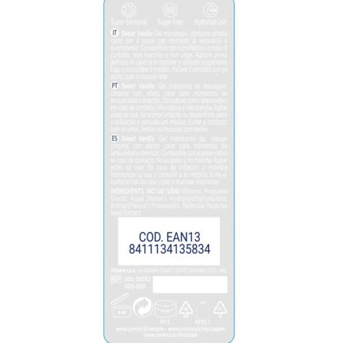 KONTROLL - 2 EN 1 MASSZÁZS ÉS ÖRÖM MADAGASZKÁRI ÉDESSÉG 200 ML