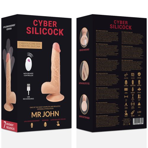 CYBER SILICON - TÁVIRÁNYÍTÁS REALISTA MR. JOHN 23,88 CM -O- 4,3 CM