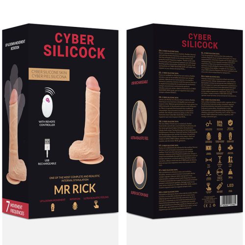 CYBER SILICOCK - TÁVIRÁNYÍTÁS REALISTA MR. RICK 20,9 CM -O-4 CM