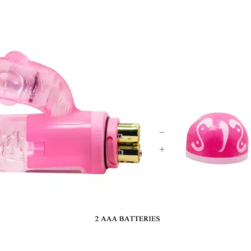 BAILE - MULTISPEED VIBRATOR WITH PINK STIMULATOR