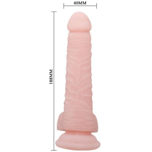 BAILE - SZUPER REALISTA TERMÉSZETES DILDO 18,8 CM