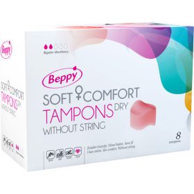 BEPPY - PUHAKÉNYELMES TAMPONOK SZÁRAZ 8 EGYSÉG