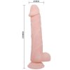 BAILE - SZUPER REALISTA DILDO 22 CM