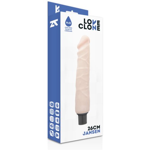 LOVECLONE - JANSEN ÖNKENŐ VIBRÁTOR 26 CM -O- 4,2 CM