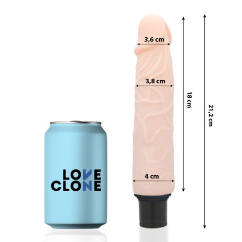 LOVECLONE - FINN ÖNKENŐ VIBRÁTOR 21,2 CM -O- 3,8 CM