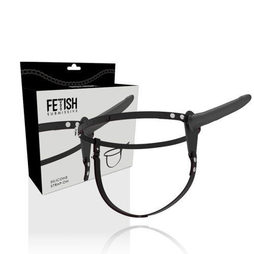 FETIS ALÁRENDELT HÁM - FEKETE SZILIKON 15 CM