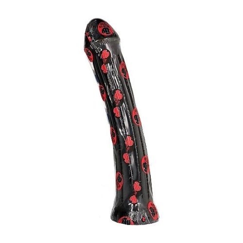 TELJESEN FEKETE - DUGÓ DILDO 31 CM