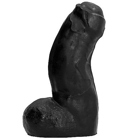 TELJESEN FEKETE – REALISTA DONG BLACK 17 CM