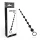 ADDICTED TOYS - ANAL BEADS 29 CM BLACK
