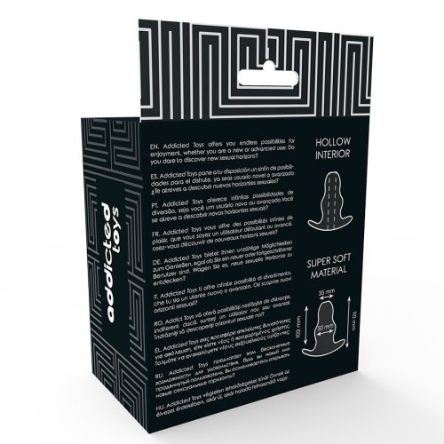 FÜGGŐ JÁTÉKOK - KÖZEPES ANÁLIS TÁGULÁTOR 11 CM - ÁTLÁTSZÓ