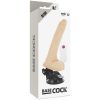 BASECOCK - REALISTA VIBRÁTOR TÁVIRÁNYÍTÓ BŐR 19 CM -O-4 CM