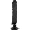 BASECOCK - REALISTA VIBRÁTOR TÁVIRÁNYÍTÓ FEKETE 21 CM -O-4 CM