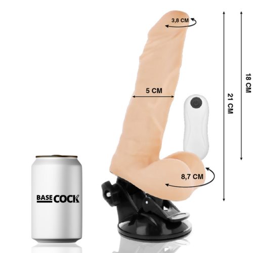 BASECOCK - REALISTIKUS, HAJLÍTHATÓ TÁVIRÁNYÍTÓ BŐR 21 CM -O-5 CM
