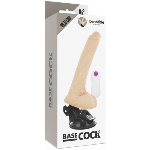 BASECOCK - REALISTIKUS, RAJZOLHATÓ TÁVIRÁNYÍTÓS BŐR 18,5 CM -O-4 CM