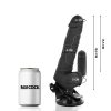 BASECOCK - REALISTA VIBRÁTOR TÁVIRÁNYÍTÁS FEKETE 18,5 CM -O-4CM