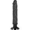 BASECOCK - REALISTA VIBRÁTOR 2-1 FEKETE 20 CM -O-4 CM