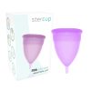 STERCUP - FDA SZILIKON MENSTRUÁLIS CSÉSZE IBOLYA - L MÉRET