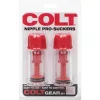 CALEXOTICS - COLT RED NIPPLE SUCTION CUPS