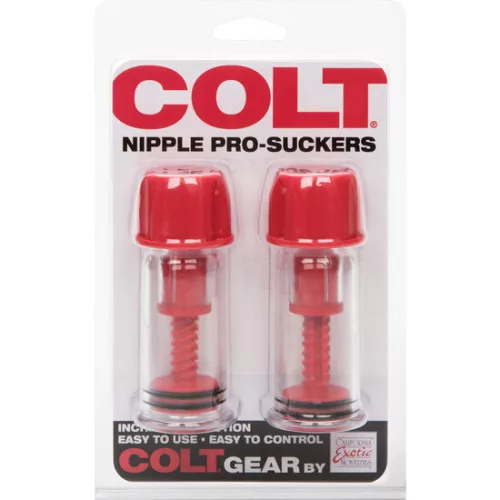 CALEXOTICS - COLT RED NIPPLE SUCTION CUPS