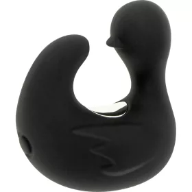   BLACK&SILVER - DUCKYMANIA RECHARGEABLE SILICONE STIMULATING DUCK THIMBLE