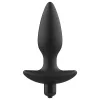 ADDICTED TOYS - MASSAGER PLUG ANAL WITH VIBRATION BLACK