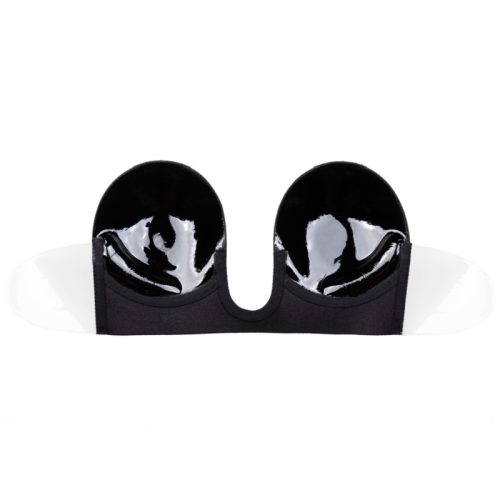 VISZLÁT - FOGANTYÚ NÉLKÜLI MELLTARTÓ FORMA U FEKETE CSÉSZE