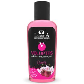  INTIMATELINE LUXURIA - VOLUPTAS EHETŐ MASSZÁZSZÉL MELEGÍTŐ HATÁS - CHERRY 100 ML