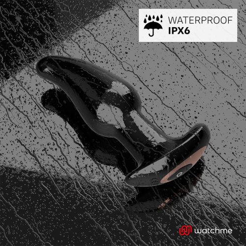 ANBIGUO – WATCHME TÁVIRÁNYÍTÁSÚ ANÁLIS DUGÓ VIBRÁTOR AMADEUS GYÖNGYÖK FORGATÁSSAL