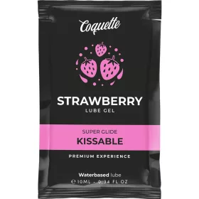   COQUETTE CHIC DESIRE - STRAWBERRY WATER BASED KISSABLE LUBRICANT POCKET 10 ML