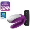 SATISFYER - DOUBLE FUN PARTNER VIBRÁTOR LILA