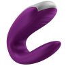 SATISFYER - DOUBLE FUN PARTNER VIBRÁTOR LILA