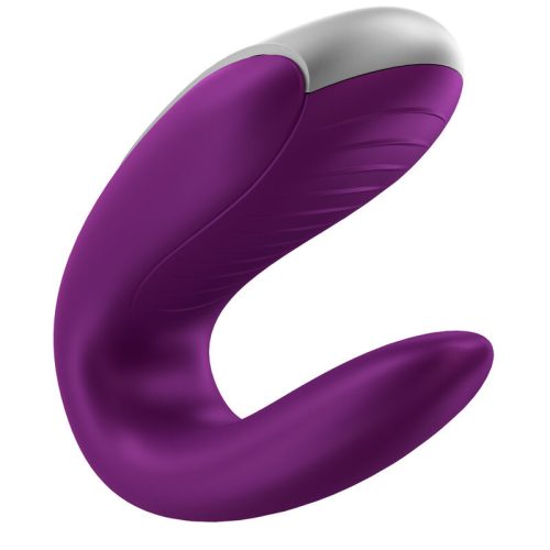 SATISFYER - DOUBLE FUN PARTNER VIBRÁTOR LILA