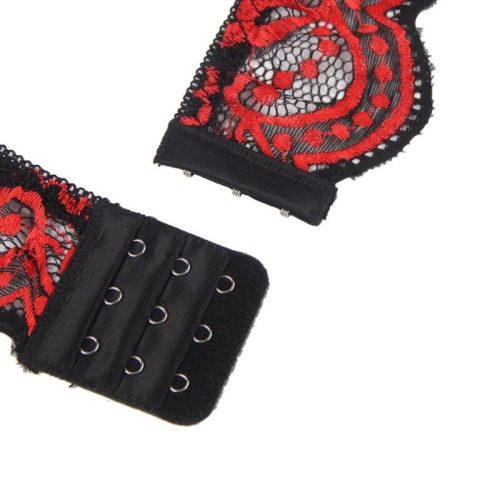 SUBBLIME - KÉT DARAB BEÁLLÍTOTT, CSIPKE, FELSŐ ÉS BUGYI L/XL