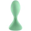 SATISFYER - TRENDTEREMTŐ VIBRÁLÓ PLUG APP GREEN