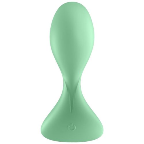 SATISFYER - TRENDTEREMTŐ VIBRÁLÓ PLUG APP GREEN