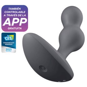 SATISFYER - DEEP DIVER VIBRÁLÓ DUGÓ ALKALMAZÁS SZÜRKE