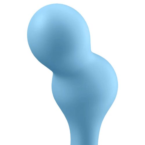 SATISFYER - DEEP DIVER VIBRÁLÓ DUGÓ ALKALMAZÁS KÉK